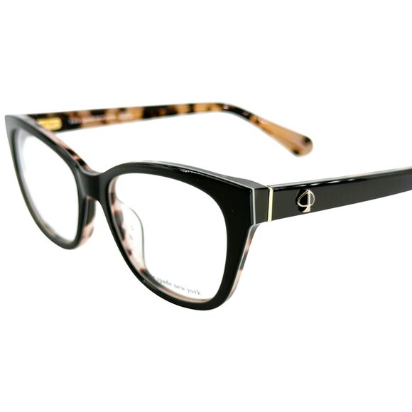 Kate Spade Carolan Womens Plastic Eyeglass Frame 0807 Black 50-17 Spring Hinges main image 4